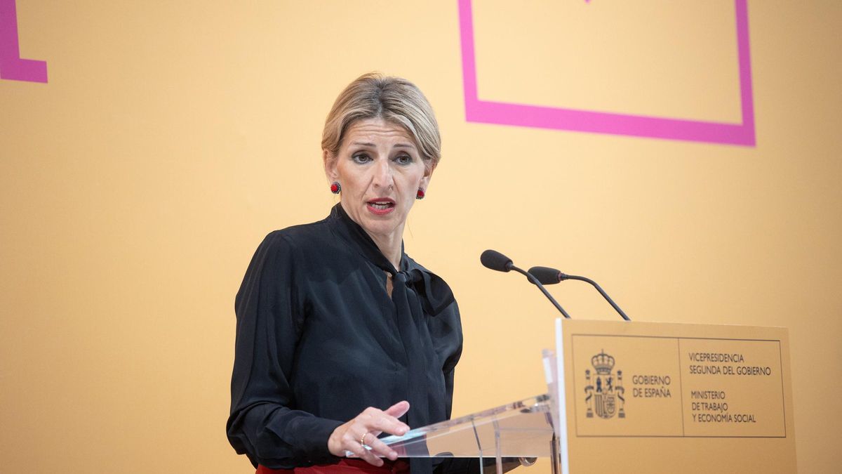 Yolanda Díaz, vicepresidenta del Govern espanyol, va presentar la Comissió d'Avaluació de la Reforma Laboral