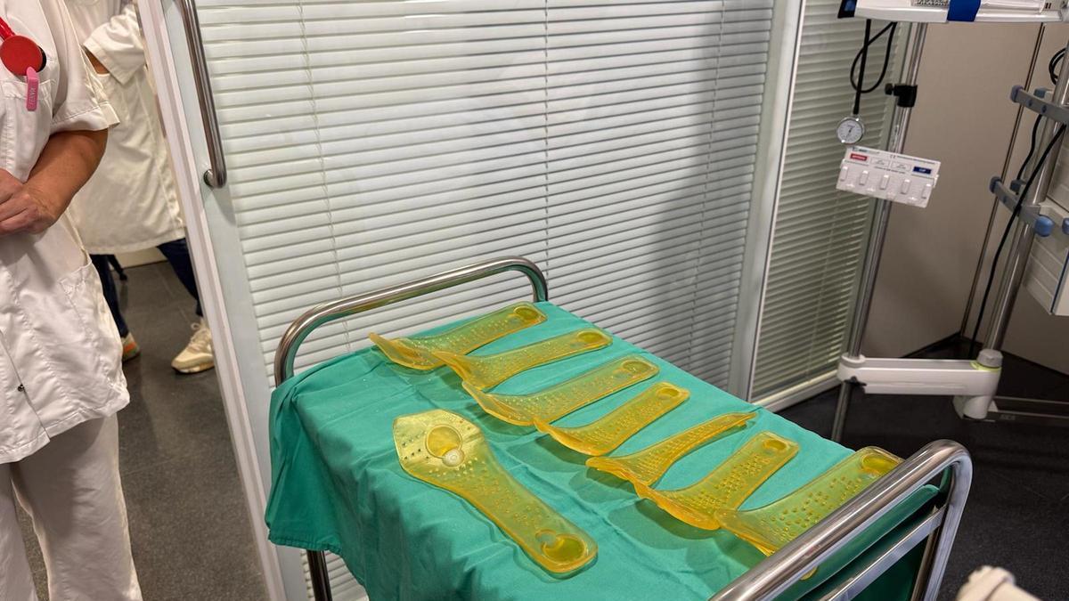 Vídeo: Tres hospitals gironins proven amb èxit fèrules impreses amb 3D per a fractures de canell que poden substituir el guix