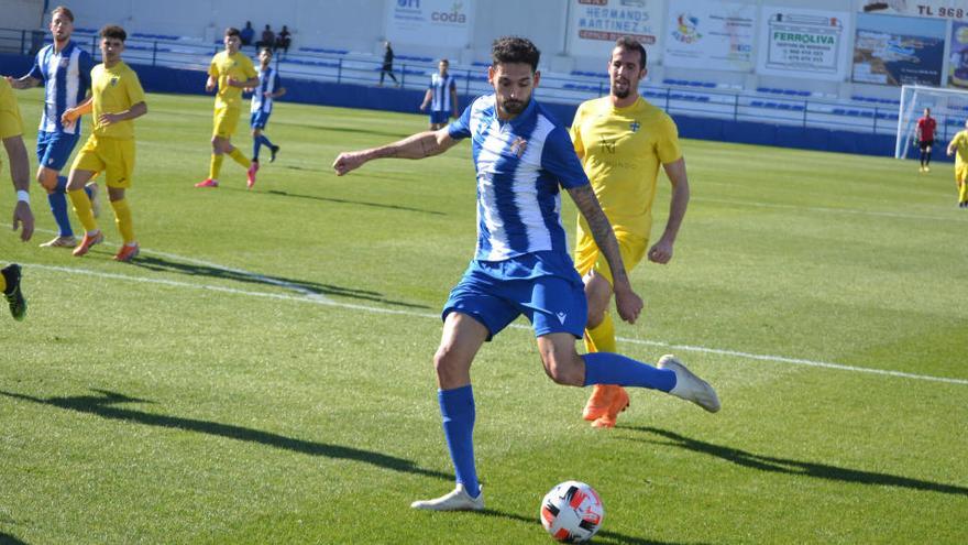 Juanma González, autor de uno de los goles del Águilas.