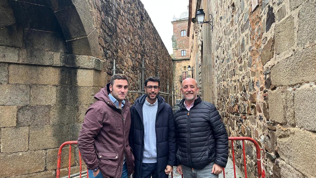 Vídeo | Así son las obras de la Muralla de Cáceres