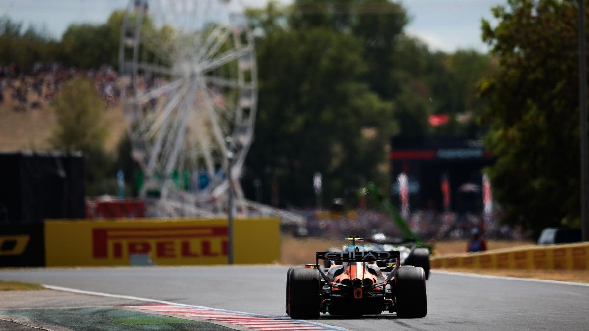 Lando Norris, pole en Hungría.