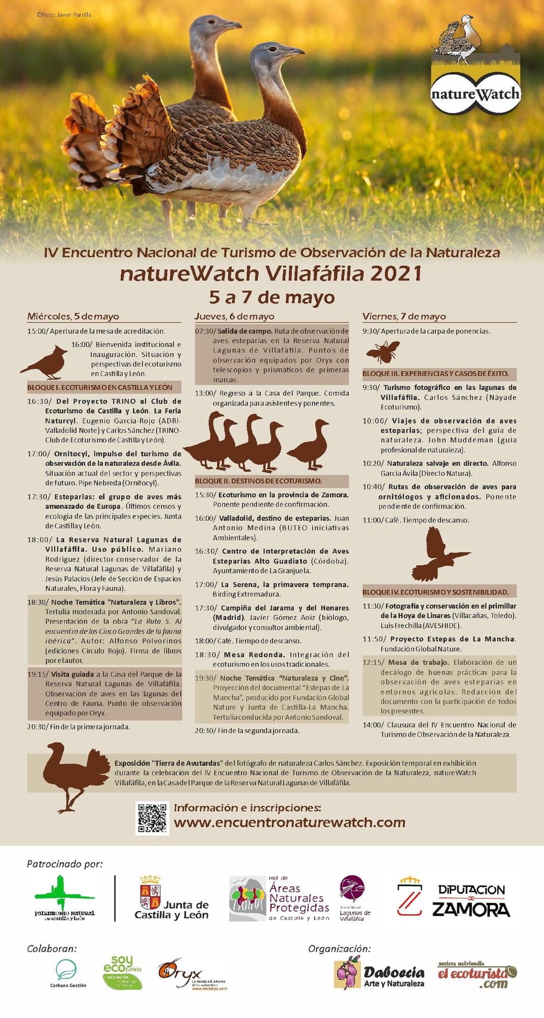 Programa natureWatch Villafáfila 2021.