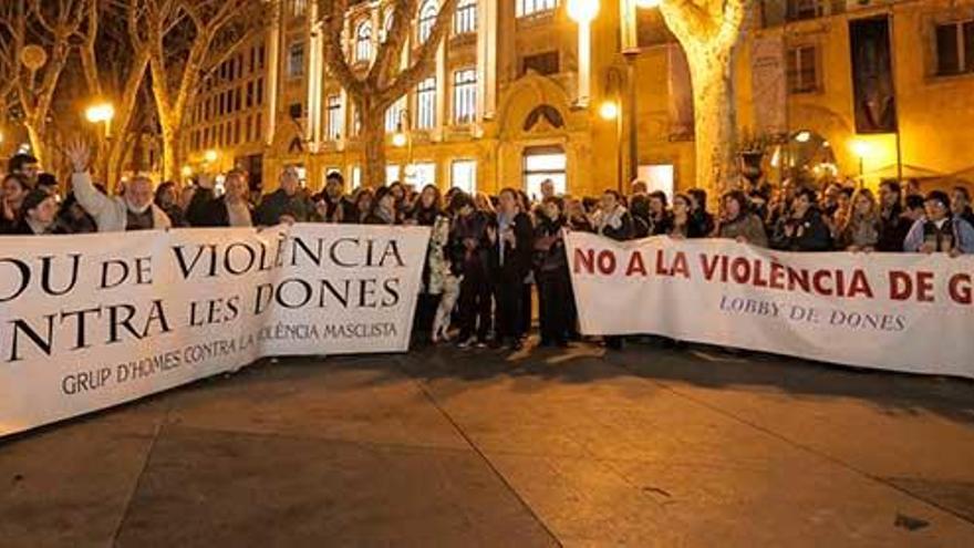 Imagen de archivo de una manifestación organizada por el Lobby de Dones en Palma.