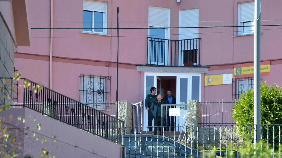 Cuartel de la Guardia Civil en Ponte Caldelas.