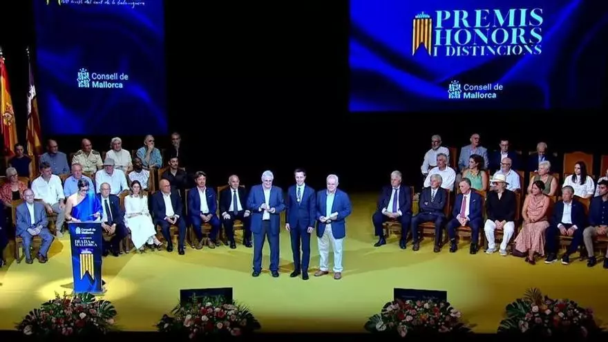 Sigue la gala de la Diada de Mallorca en directo: el Consell entrega sus máximos honores y distinciones