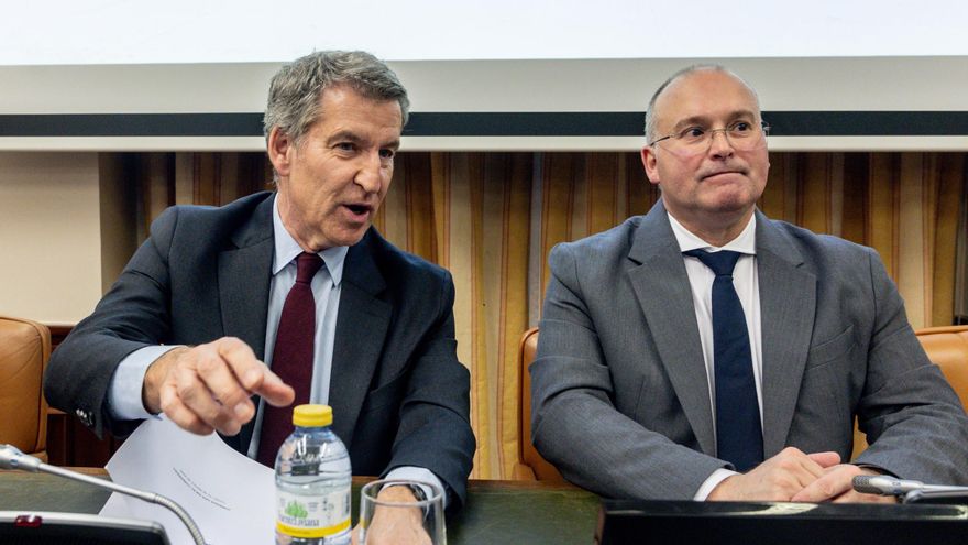 Feijóo confirma a Miguel Tellado como secretario general del PP y aúpa a Ester Muñoz a portavoz en el Congreso