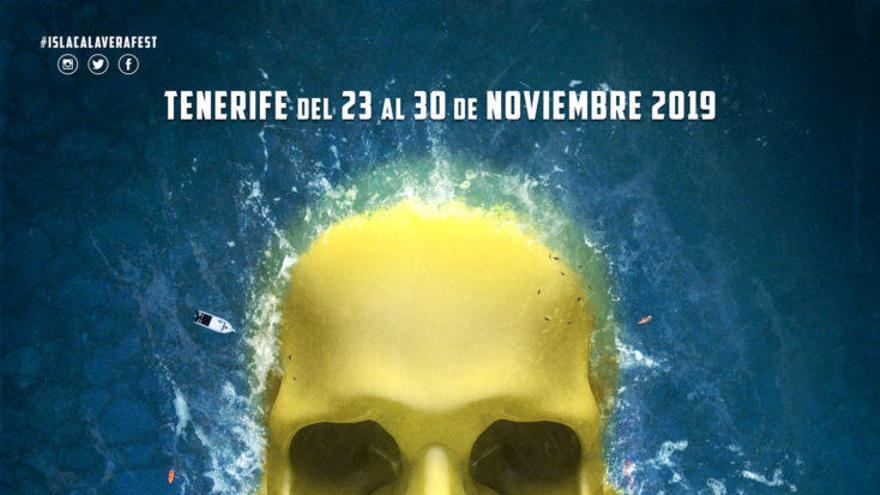 Cartel Festival de Cine Fantástico de Canarias Isla Calavera