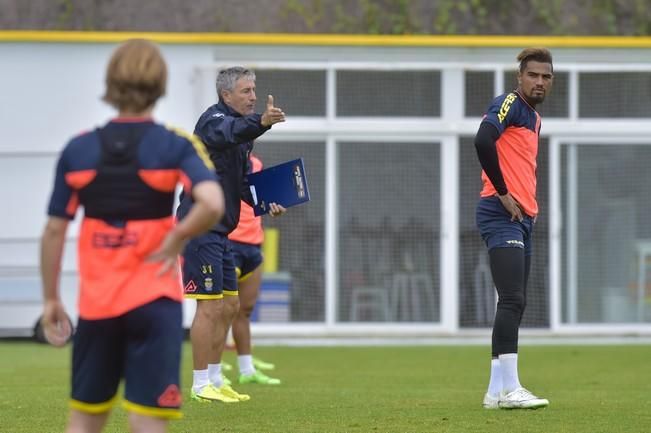 Entrenamiento de la UD Las Palmas