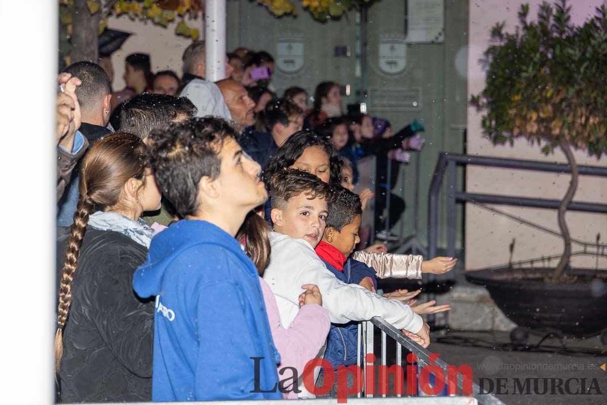 Encendido de luces de Navidad en Caravaca