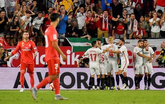 LaLiga: Sevilla-Real Madrid, en imágenes