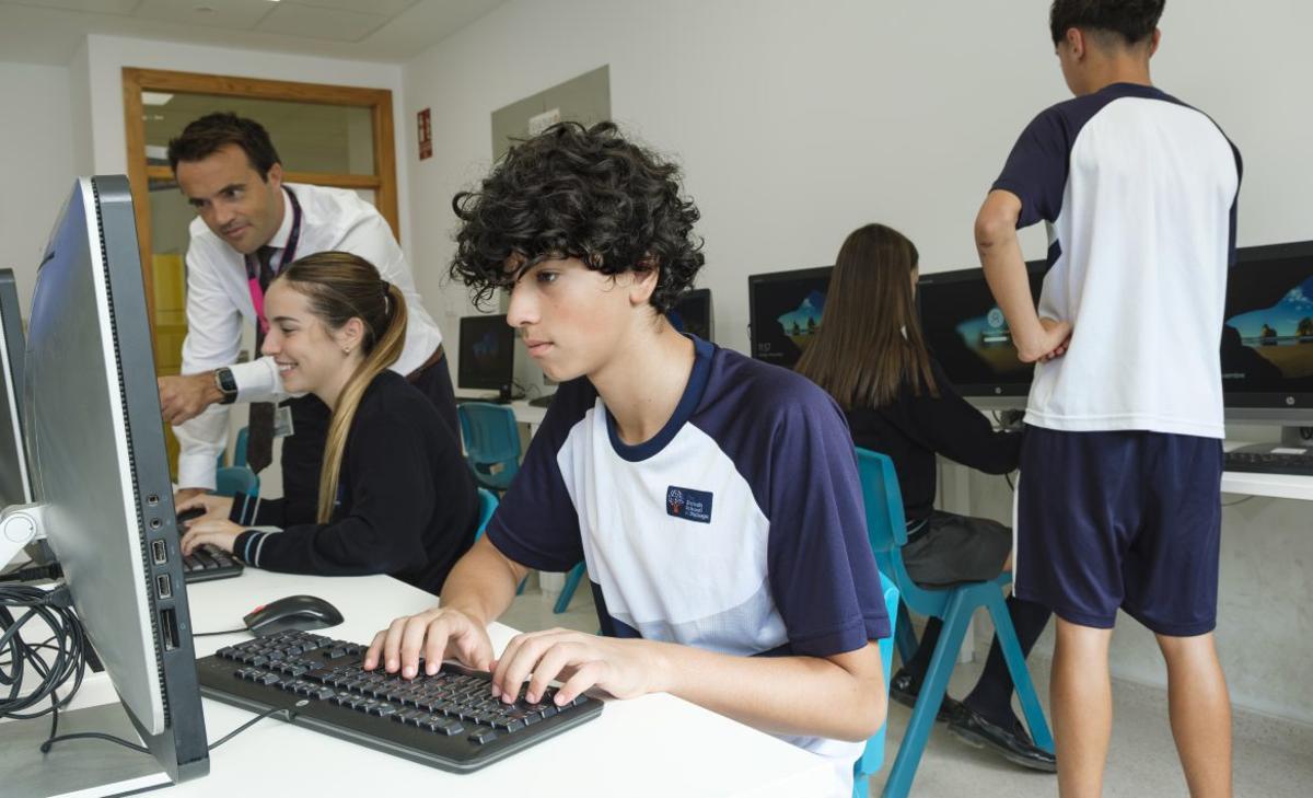 Alumnos de Secundaria del British School of Málaga