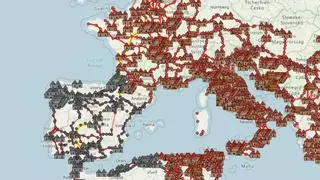 De Córdoba a París: el 'Google Maps' que muestra cómo sería viajar hoy por las calzadas romanas