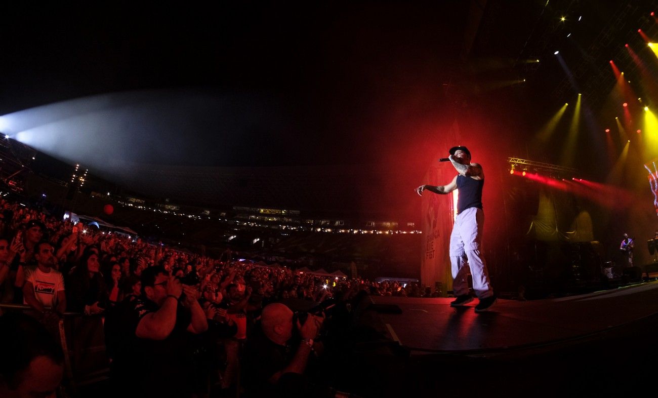 Concierto de Residente y Camilo en el Granca Live Fest