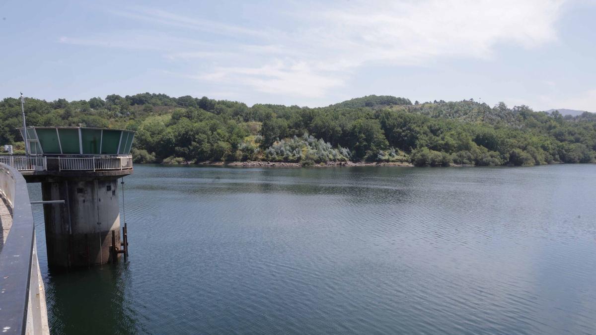 Estado actual del embalse de Eiras.