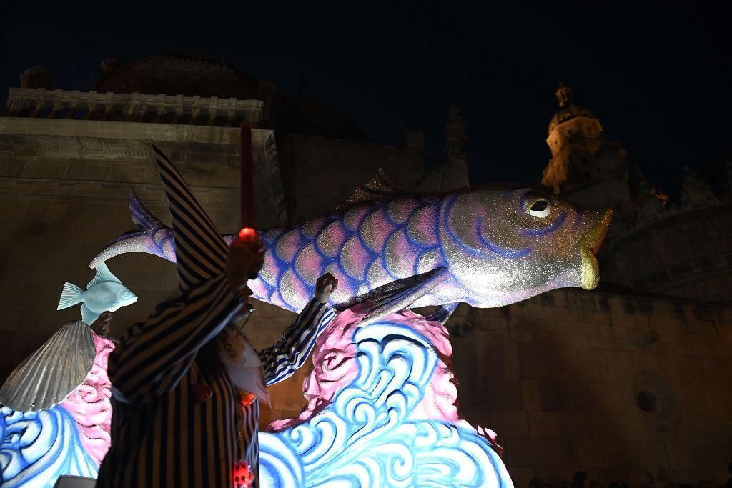 Las mejores imágenes del desfile de la llegada de la Sardina a Murcia
