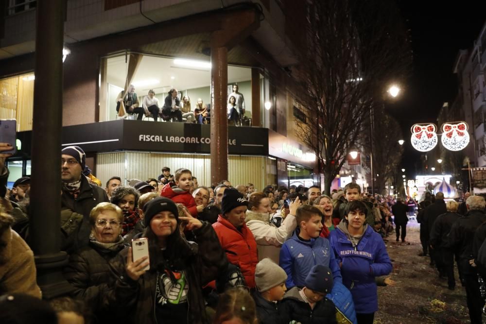 Cabalgata de Reyes 2020 en Gijón