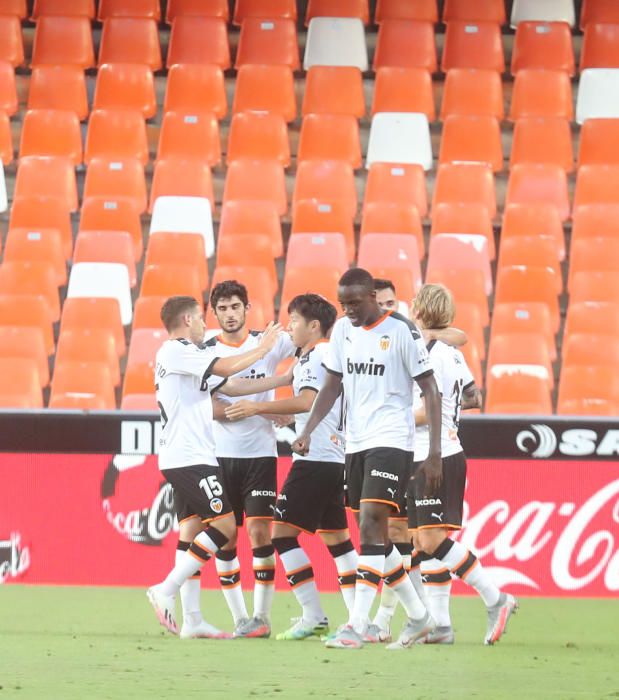 Las imágenes del Valencia CF - Valladolid