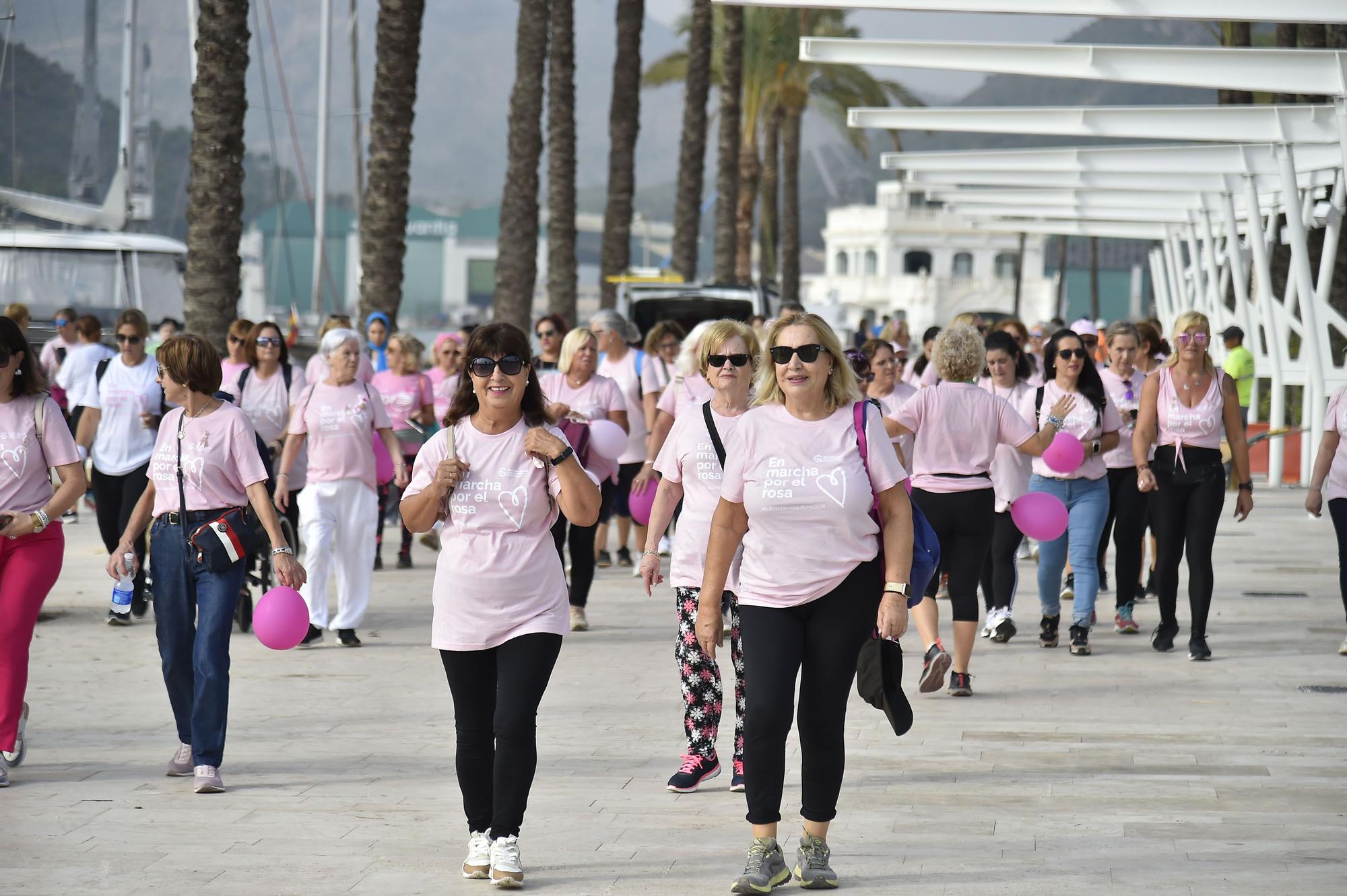 Marcha por la Lucha Contra el Cáncer de Mama en Cartagena