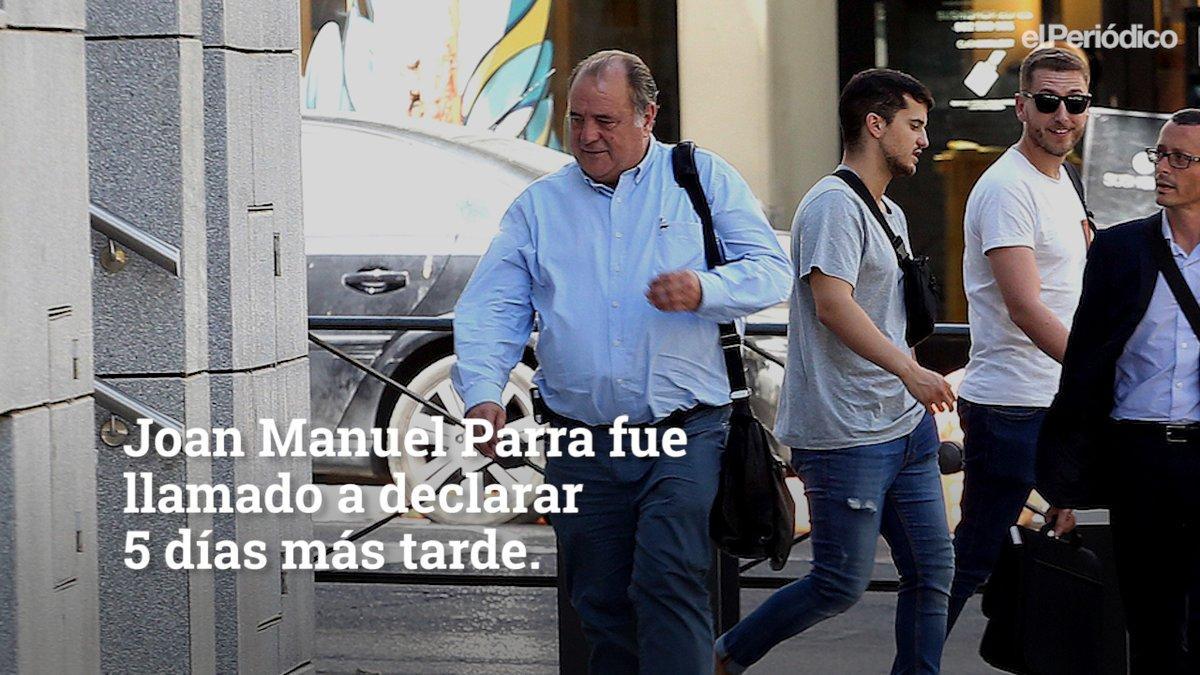 Joan Manuel Parra comparece como testigo en la Audiencia Nacional