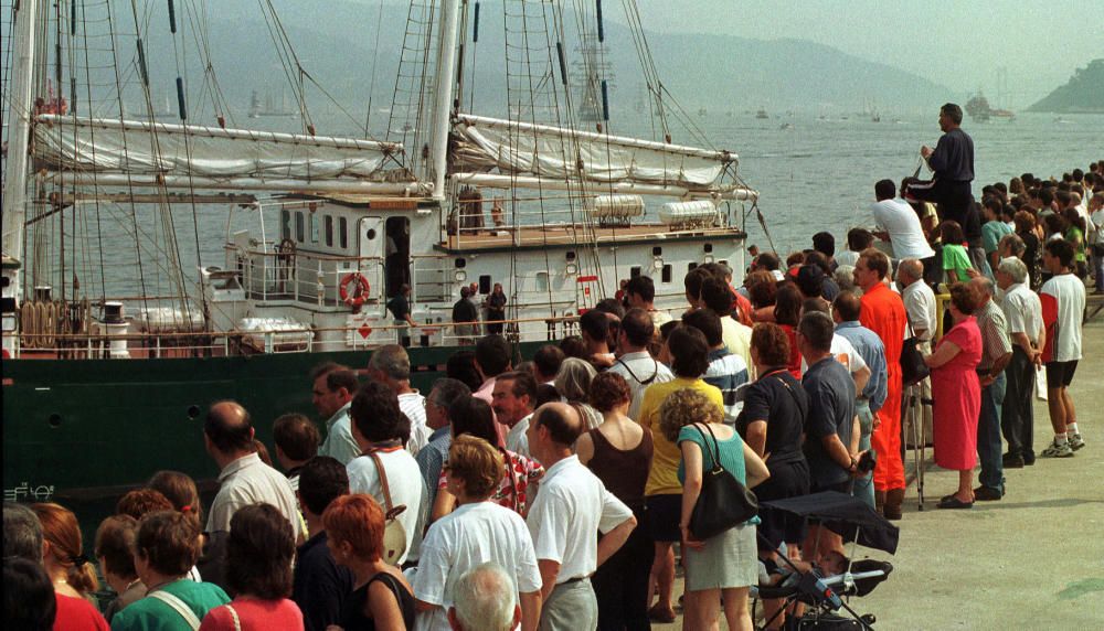 Cutty Sark 1998: el día que Vigo se tiñó de blanco