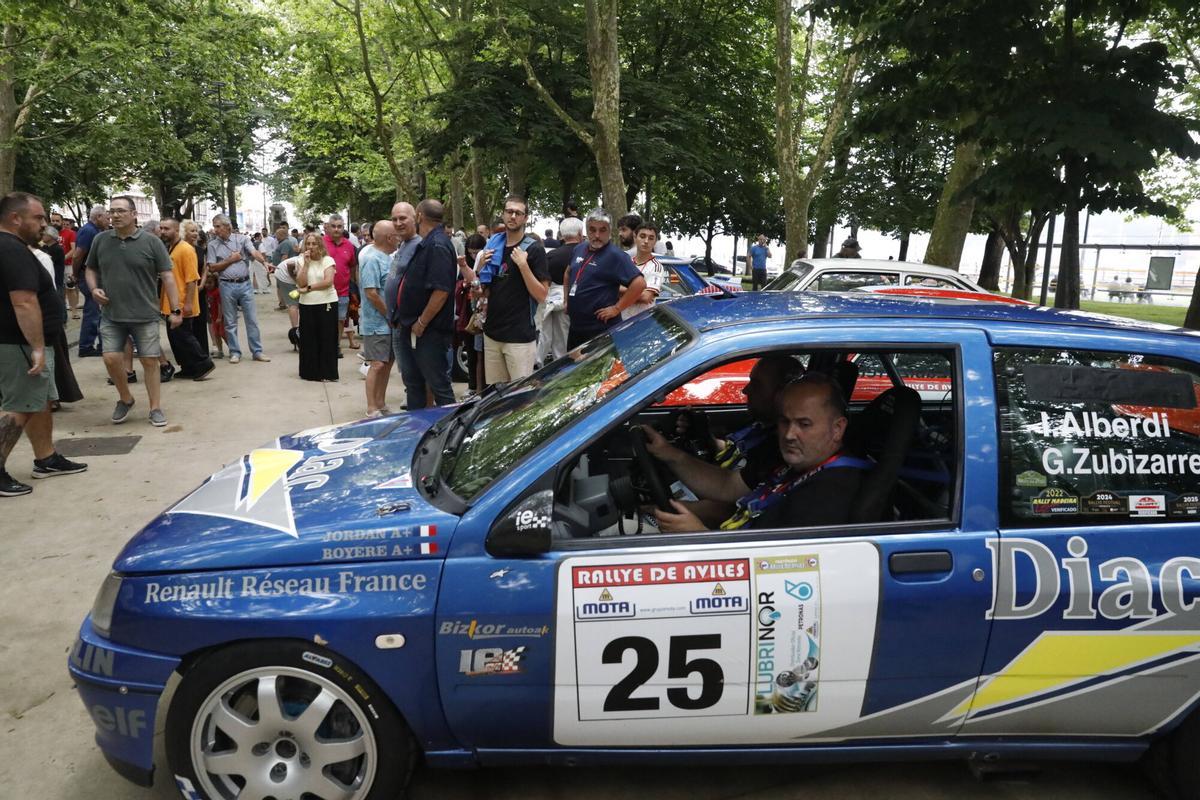 EN IMÁGENES: Rally histórico de Avilés en su 50.º edición