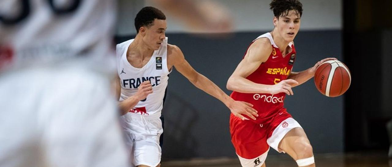 Mario Saint-Supéry, canterano del Unicaja, jugará la final del Europeo sub-16