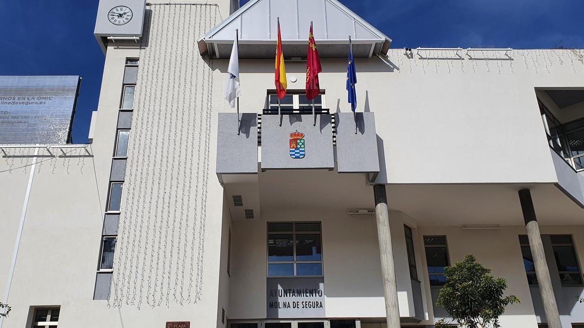 Fachada del Ayuntamiento de Molina de Segura.