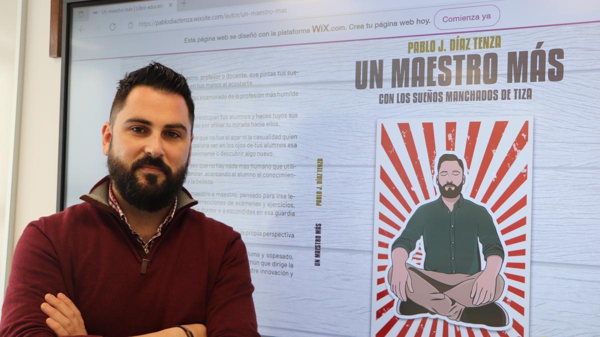Pablo Díaz, autor del libro “Un maestro más. Con los sueños manchados de tiza”