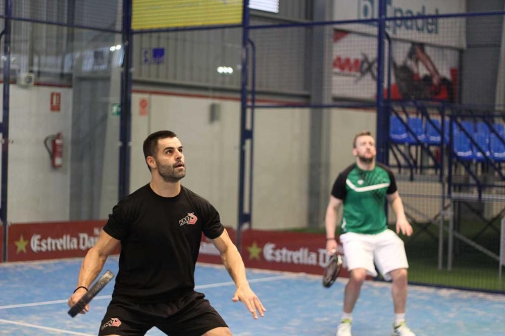 Se vivieron partidos muy intensos en las finales disputadas en Blupadel