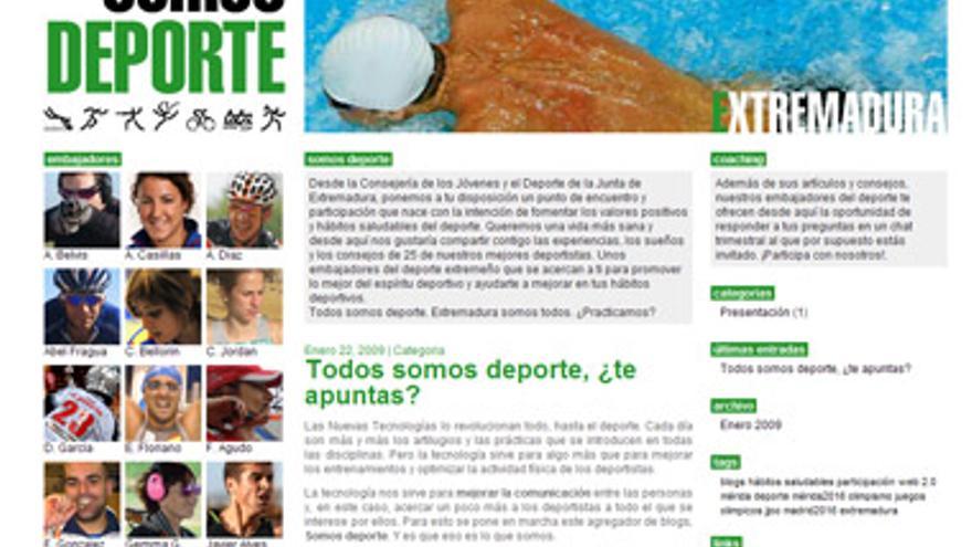 El programa Embajadores Deportivos promociona la imagen de Extremadura y la candidatura de subsede olímpica de Mérida