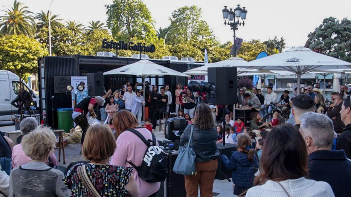 Noche Blanca en el Obelisco, una de las actividades en las que participaba la FUCC. | // GERMÁN BARREIROS / ROLLER AGENCIA