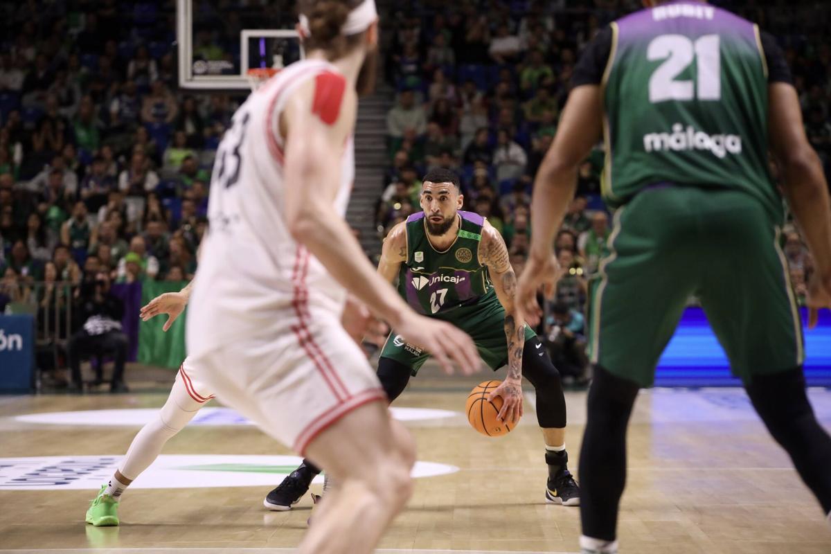 BCL | Imágenes del partido entre el Unicaja y el Elan Chalon BCL | Imágenes del partido entre el Unicaja y el Elan Chalon