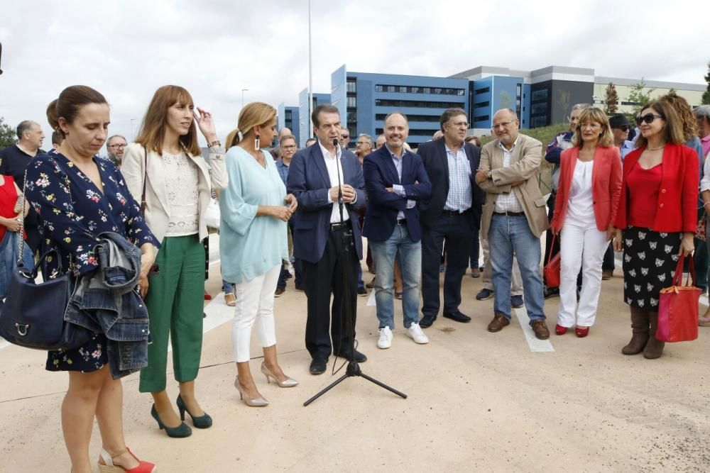 Inaugurado el parking gratuito del Álvaro Cunqueir