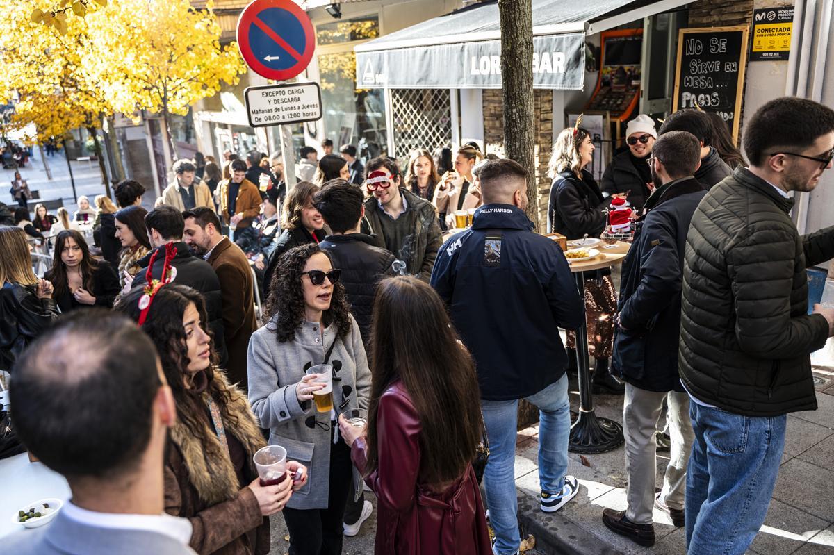Fotogalería | Búscate en las cañas de Nochebuena de Cáceres