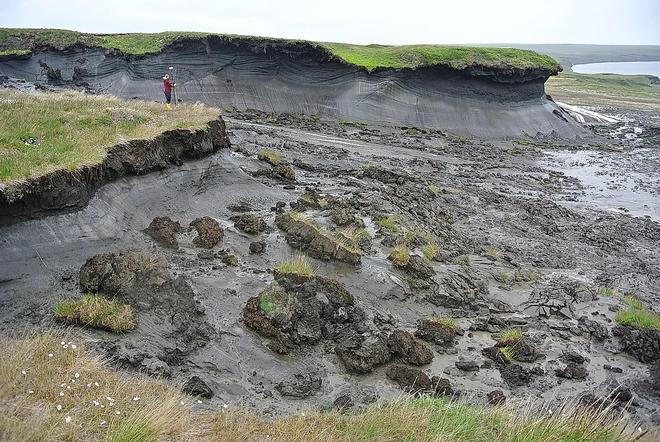 El permafrost se derrite y libera gases de efecto invernadero