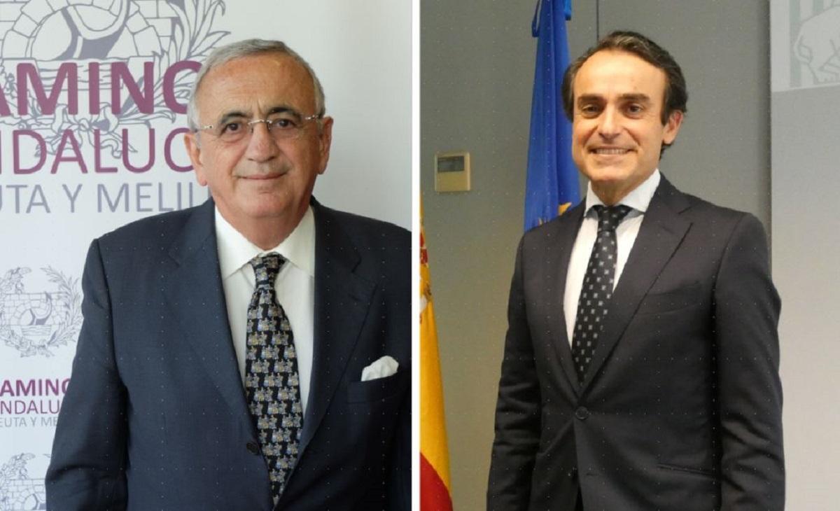 Francisco J. Carmona Conde y Mario Muñoz-Atanet Sánchez, ingenerios malagueños galardonados por el Colegio de Ingenieros de Caminos, Canales y Puertos (CICCP).
