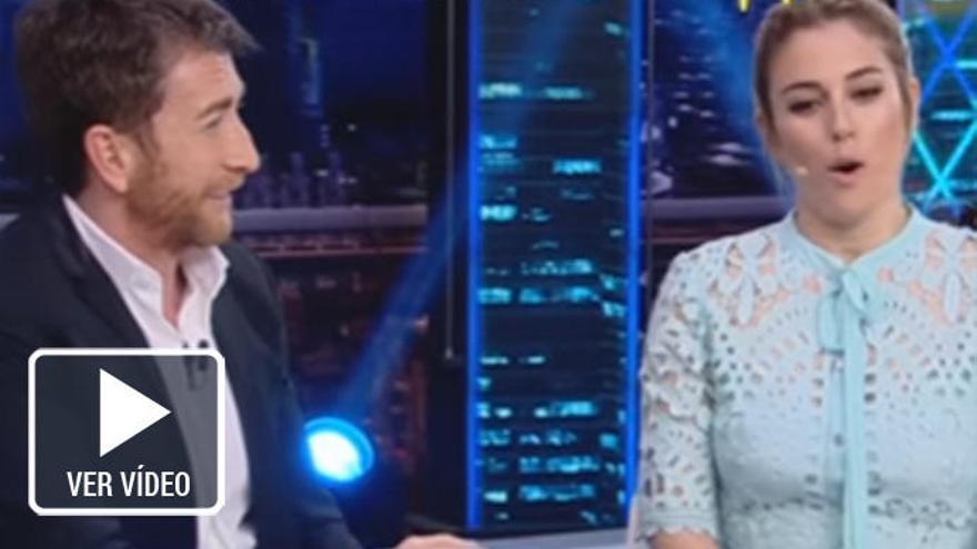 La cara de Blanca Suárez en un momento de la entrevista