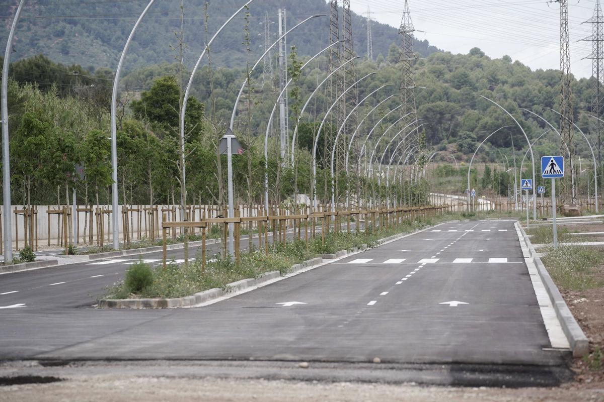 MANRESA . OBRES POLIGON PONT NOU