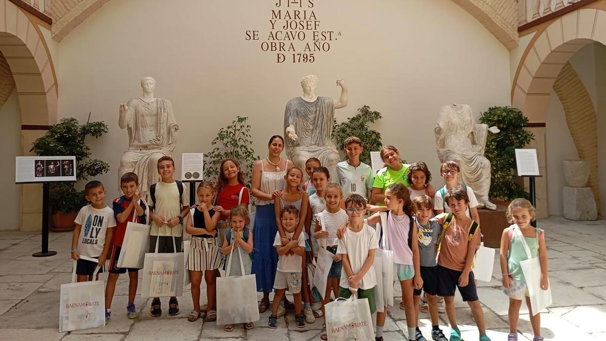 Participantes en la iniciativa 'Marco Topo', clausurada este viernes en Baena.