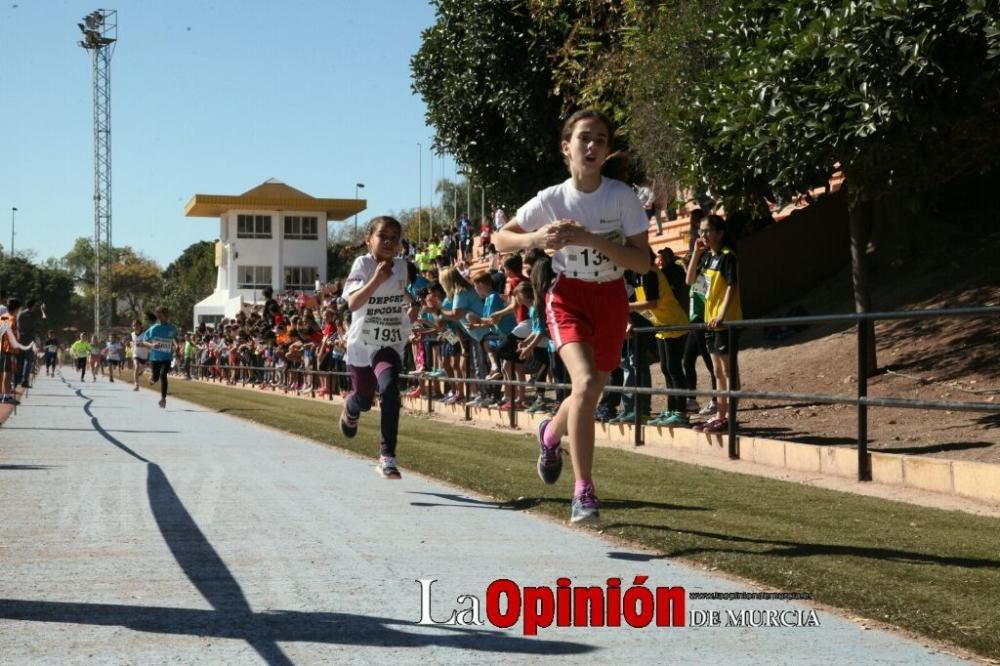 Final Cross Escolar de Lorca: Benjamin femenino