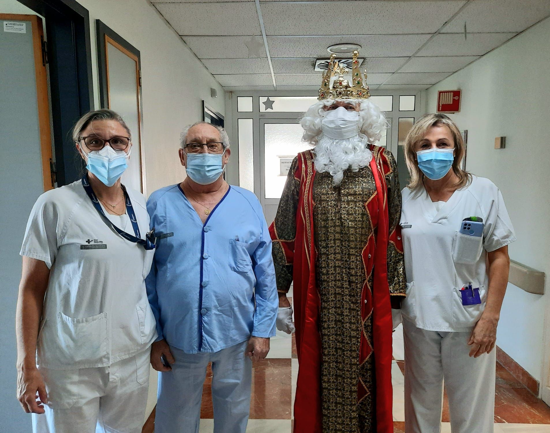 Los Reyes Magos, en los hospitales de Alicante y Sant Joan