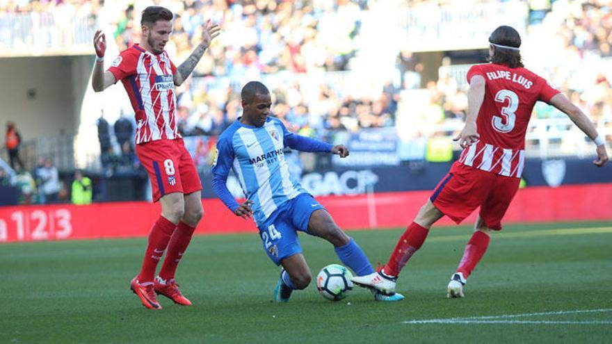 Diego Rolan jugó más de media hora ante el Atlético de Madrid el sábado.