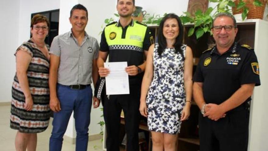 Almassora reconoce la labor de la Policía Local