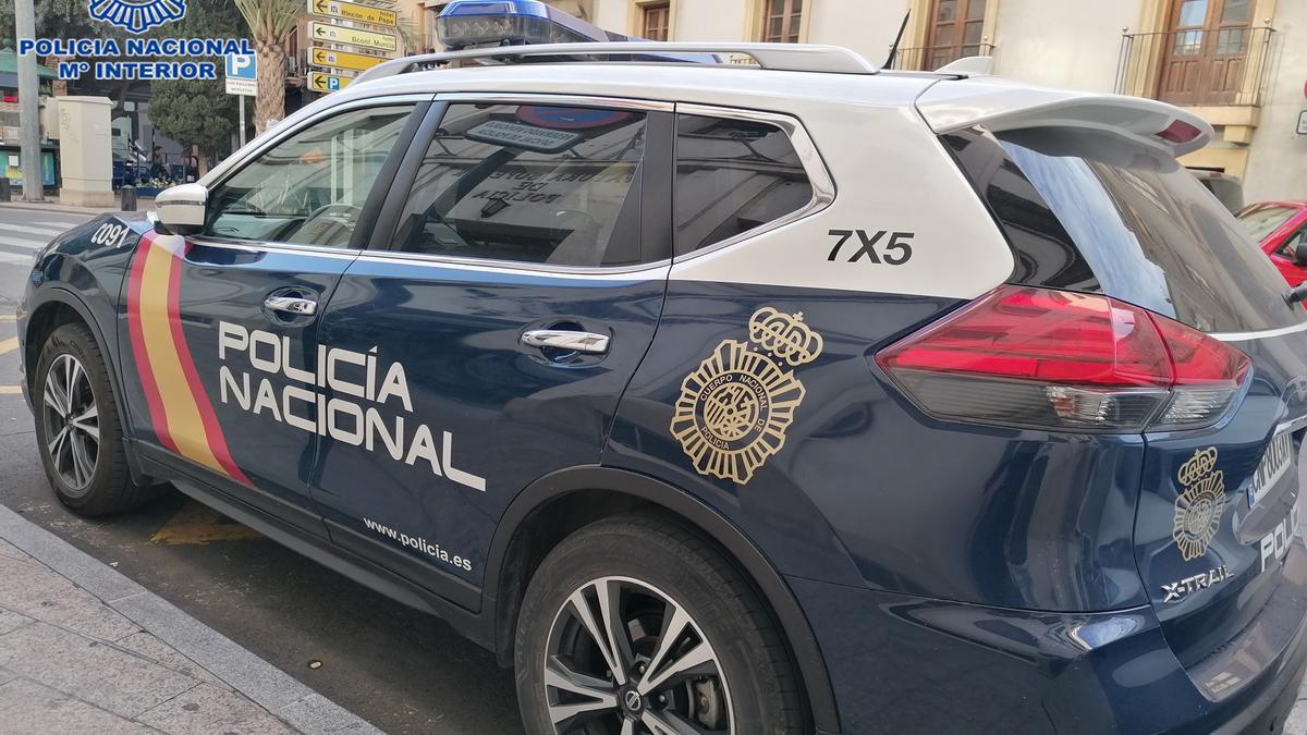 Coche de la Policía Nacional.