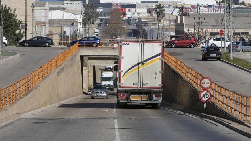 Paterna planea otro túnel que conecte las dos fases del polígono Fuente del Jarro