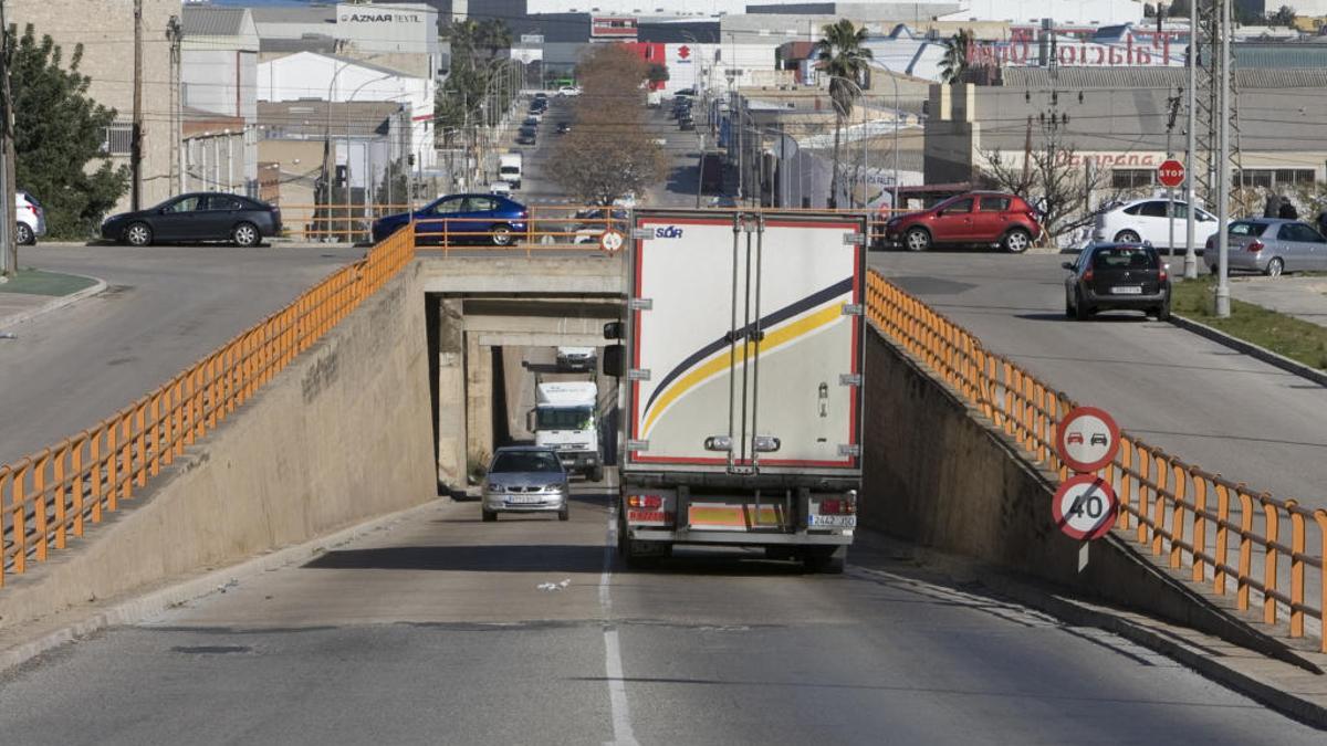 Paterna planea otro túnel que conecte las dos fases del polígono Fuente del Jarro