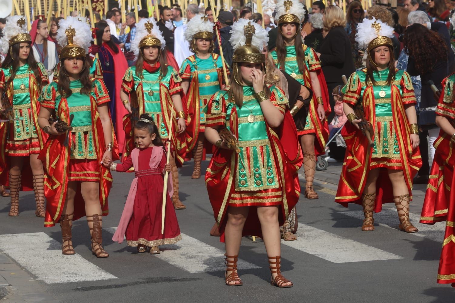 Procesión del Domingo de Ramos en el Cabanyal