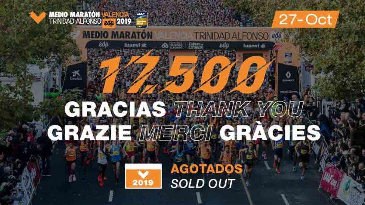 La media maratón de Valencia reunirá 17.500 participantes