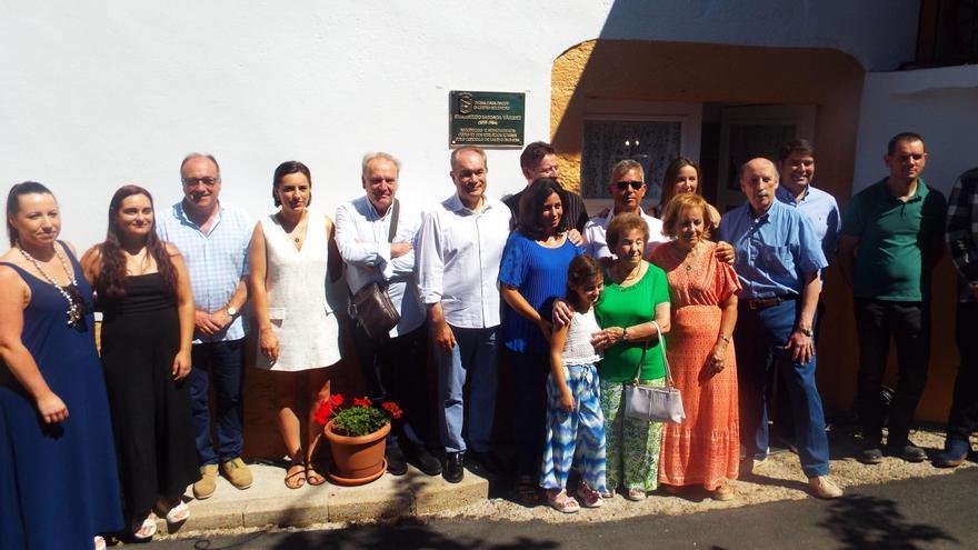 Lalín rende homenaxe nun emotivo acto ao seu ilustre reloxeiro Evangelino Taboada