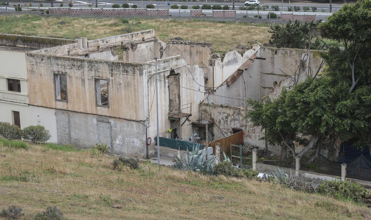 Edificio conocido como la Casa de Mr. Leacock en Guía.